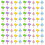 120Pcs Small Flower Thumbtacks Convenient Push Pins 5
