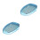 2Pcs Portable Blue Plastic Washboard for Baby Clothes Dormitory Use 2