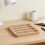 Durable Bamboo Watch Band Storage Box with Acrylic Display Cover 4