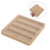 Durable Bamboo Watch Band Storage Box with Acrylic Display Cover 6