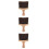 3Pcs Multifunctional Barber Neck Duster Brush Soft Wood Handle Khaki 7