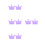 4Pcs Lavender Silicone Finger Separator Nail Brush Manicure Tool Set 7