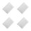 4Sets Transparent Waterproof PVC Notebook Covers Easy-Fit A5 Sleeves 3