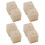16Pcs Solid Wood Baking Flower Nail Bases DIY Cake Decorating Stand 1