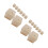 16Pcs Solid Wood Baking Flower Nail Bases DIY Cake Decorating Stand 6
