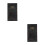 2Pcs Slim Black Planner 2025 Hardcover Office Weekly Appointment Diary 6