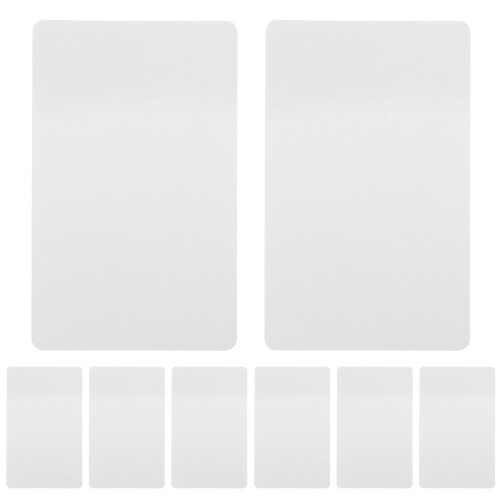 150Pcs White PVC Blank Cards for Badge System Access Control with Chip 1