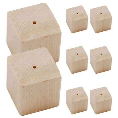 16Pcs Solid Wood Baking Flower Nail Bases DIY Cake Decorating Stand 1