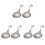 6Pcs Cream Spoon Stainless Steel Creative Tableware 2