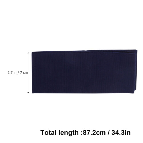 12Pcs Durable Elastic Knitted Fabric Bands for DIY Clothes Accessories 1
