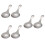 6Pcs Cream Spoon Stainless Steel Creative Tableware 7