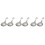 6Pcs Cream Spoon Stainless Steel Creative Tableware 4