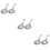 6Pcs Cream Spoon Stainless Steel Creative Tableware 9