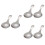 6Pcs Cream Spoon Stainless Steel Creative Tableware 6