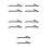 10Pcs Adjustable Black Aluminum Casement Window Hardware 9