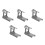 5Pcs Dollhouse Gym Decor Miniature Plastic Exercise Model 9