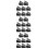 24Pcs Clear Dog Pee Pad Holder ABS Material Pet Training Pad Wall Clip 6