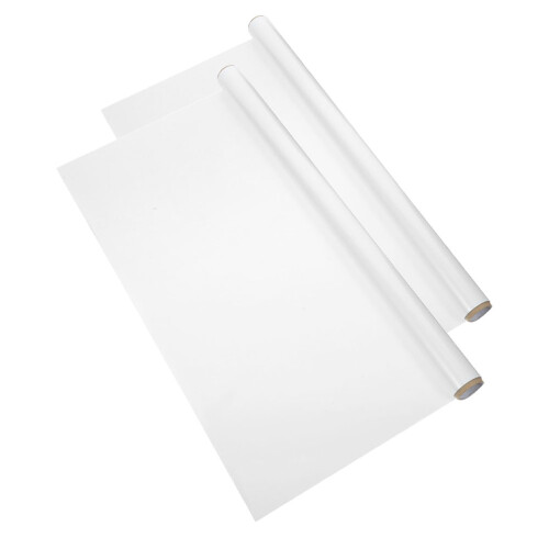 10Pcs Smooth Surface White Dry Erase Wall Decals Easy Apply Removable 1
