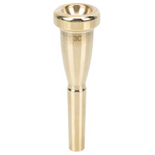 2Pcs Small Golden Trumpet Mouthpiece Lightweight Instrument Accessory