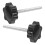 3Sets Universal Drive Walker Replacement Knobs for Rollators 3