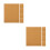 10Pcs Decorative Cork Boards with Coaster Function for Quiet Spaces 9