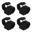 4Pcs Versatile Adjustable Foot Straps for Calf and Tibialis Workout 4