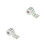 2Pcs Xmas Table Tissue Roll White Santa Print for Cleaning & Decor 6