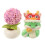 6Pcs Assorted Color Resin Snake Year Figurines Car Dashboard Decor 1