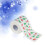 2Pcs Xmas Table Tissue Roll White Santa Print for Cleaning & Decor 10