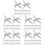 120Pcs Practical Silver Metal Pushpins Airplane Design for Wall Maps 8