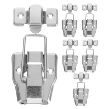 24St Retro Zilveren Metalen Hasp Slot Voor Meubelkast En Sieradendoos