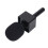 Stand Holder for Mic 1/2, Flag Mount, ABS Black 1