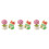 6Pcs Assorted Color Resin Snake Year Figurines Car Dashboard Decor 10