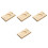 4Pcs Wood Dumpling Press for Pierogi Ravioli Empanada Maker 9