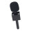 Stand Holder for Mic 1/2, Flag Mount, ABS Black 12