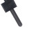 Stand Holder for Mic 1/2, Flag Mount, ABS Black 11