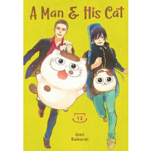 A Man and His Cat 12 by Umi Sakurai Paperback Book
