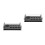2Pcs Modern Acrylic Serving Tray Versatile Glass Rack 7