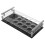 2Pcs Modern Acrylic Serving Tray Versatile Glass Rack 2
