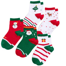 20Paare Trendige Weihnachtssocken Bunt