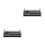 2Pcs Modern Acrylic Serving Tray Versatile Glass Rack 8