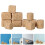48Stk Miniature Strohbündel Holz Basteldeko Hellbraun Für DIY 11