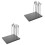 2Sets Assorted Color DIY Model Coloring Clip Holder with Durable Base 5