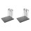 2Sets Assorted Color DIY Model Coloring Clip Holder with Durable Base 4
