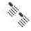 100Sets Outdoor U-Förmige Metall Pflöcke Gartenbau 6