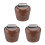 3Stk Durable Eisen Glocken Draußen Kuh Schaf Klarer 6