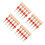 20Stk Unzerbrechliche Golftees Kunststoff Lustiges Design 9
