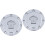 2Stk Benzintankverschluss Aluminium Silber Schloss Tankkappe 5