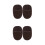 4Stk Schwarze Polierhandschuhe Plüsch Für Lederstiefel Schuhe 6