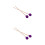 4Stk Lila Wool Felt Drum Mallets Für Trommeln, Holzgriff, Robust 6